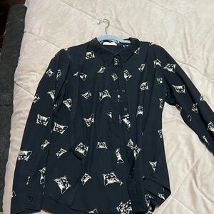 Long Sleeve Cat Shirt